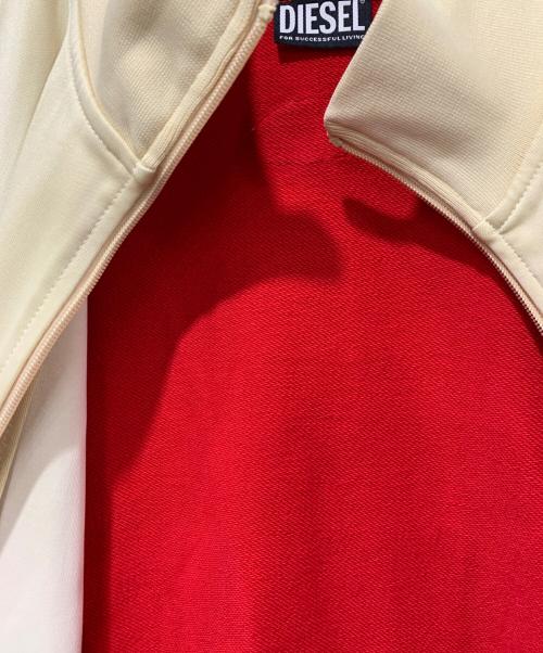 DIESEL（ディーゼル）DIESEL (ディーゼル) S-BLOCKER ベージュ×レッド サイズ:Lサイズの古着・服飾アイテム