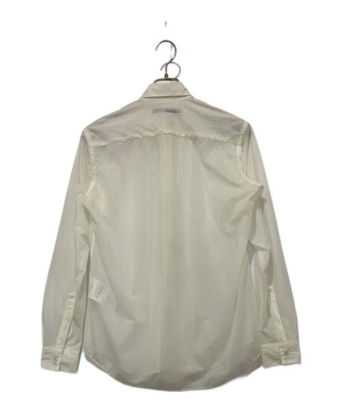 JOHN LAWRENCE SULLIVAN（ジョン ローレンス サリバン）JOHN LAWRENCE SULLIVAN (ジョン ローレンス サリバン) シースルーシャツ ホワイト サイズ:SIZE 44の古着・服飾アイテム