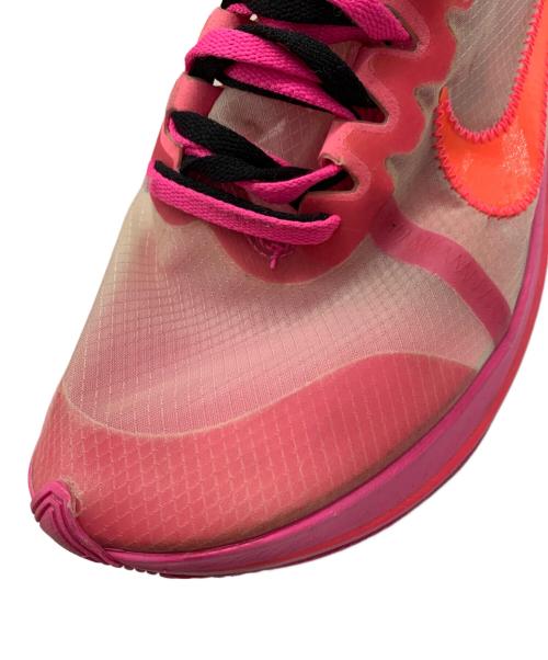 NIKE（ナイキ）NIKE (ナイキ) OFFWHITE (オフホワイト) Zoom Fly OFF White ピンク サイズ:27.5cmの古着・服飾アイテム