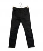 CELINEセリーヌ）の古着「ストレッチスキニーデニムパンツ」｜ブラック