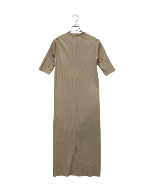 Noble（ノーブル）Noble (ノーブル) トタンテレコショルダーオープンワンピース ベージュ サイズ:SIZE Freeの古着・服飾アイテム