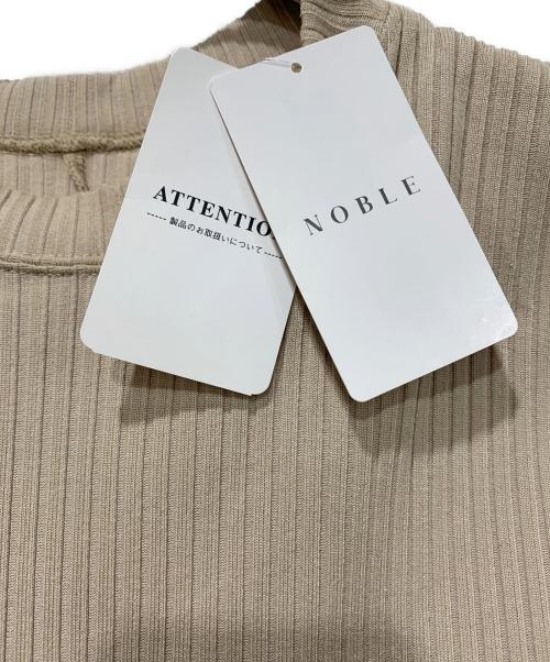 Noble（ノーブル）Noble (ノーブル) トタンテレコショルダーオープンワンピース ベージュ サイズ:SIZE Freeの古着・服飾アイテム