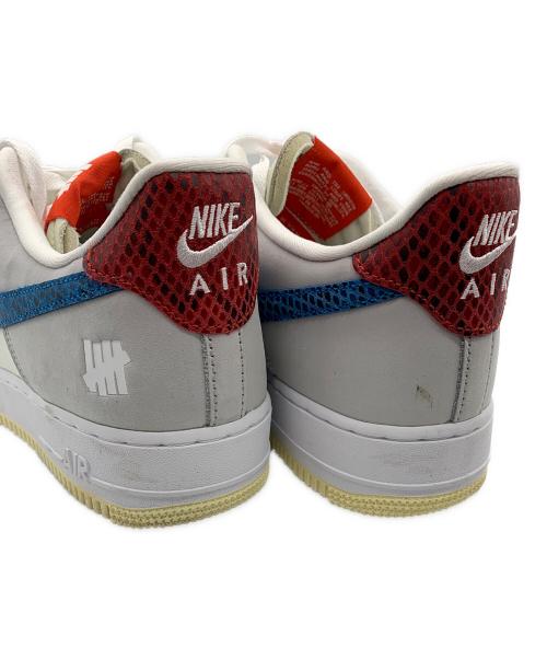 NIKE（ナイキ）NIKE (ナイキ) UNDEFEATED (アンディフィーテッド) Nike Air Force 1 Low White グレー×ホワイト サイズ:28.5cmの古着・服飾アイテム
