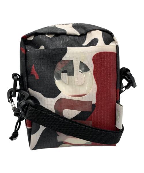 SUPREME（シュプリーム）SUPREME (シュプリーム) ネックポーチ レッド×ブラックの古着・服飾アイテム