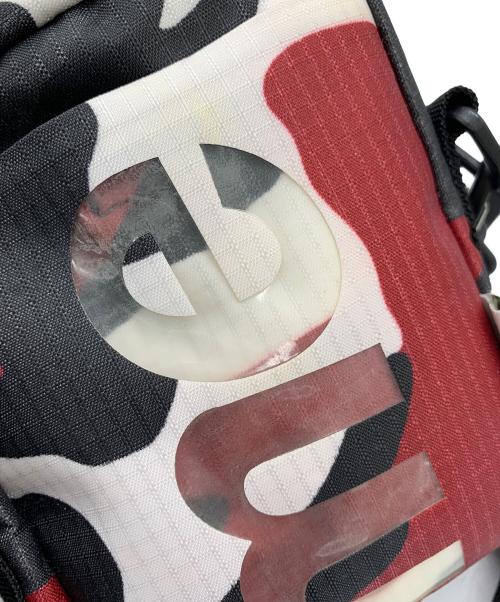 SUPREME（シュプリーム）SUPREME (シュプリーム) ネックポーチ レッド×ブラックの古着・服飾アイテム