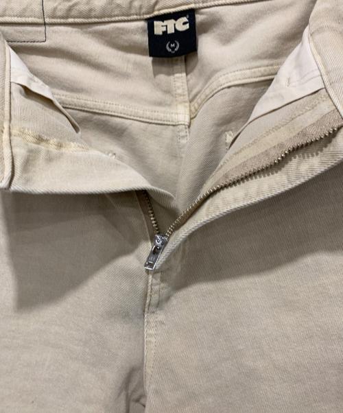 FTC（エフティーシー）FTC (エフティーシー) OVERDYED DENIM PAINTER PANT ベージュ サイズ:Mサイズの古着・服飾アイテム
