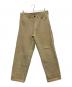 FTC（エフティーシー）の古着「OVERDYED DENIM PAINTER PANT」｜ベージュ