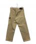 FTC (エフティーシー) OVERDYED DENIM PAINTER PANT ベージュ サイズ:Mサイズ：4000円