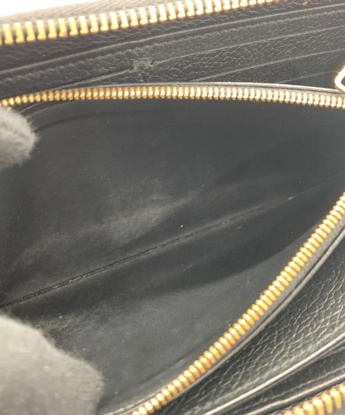 LOUIS VUITTON（ルイ ヴィトン）LOUIS VUITTON (ルイ ヴィトン) モノグラム アンプラントジッピー ウォレット ブラック×ベージュの古着・服飾アイテム