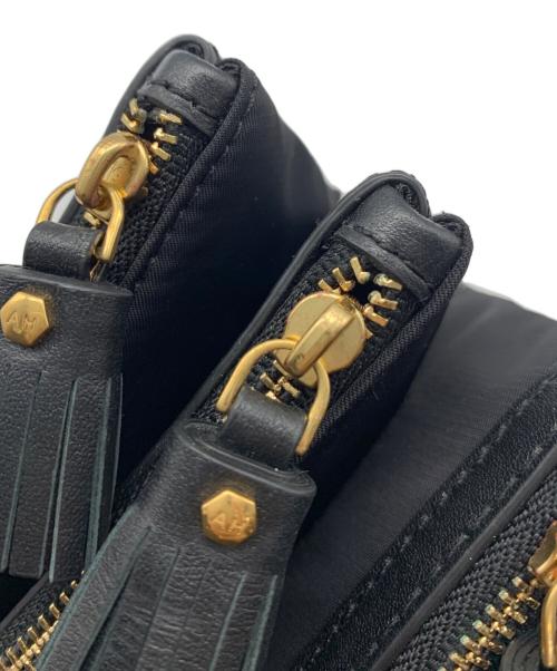 ANYA HINDMARCH（アニヤ・ハインドマーチ）ANYA HINDMARCH (アニヤハインドマーチ) mini filing cabinet ブラックの古着・服飾アイテム