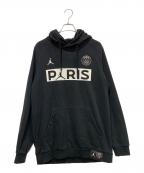 JORDANジョーダン）の古着「Paris Saint Germain PSG Hoodie」｜ブラック