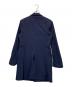 1piu1uguale3 (ウノピュウノウグァーレトレ) ナイロンチェスターコート ネイビー サイズ:SIZE V(L)：7000円