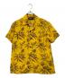 RUDE GALLERY（ルードギャラリー）の古着「アロハシャツ」｜イエロー×ブラウン