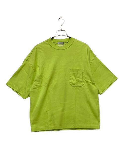 TOMORROW LAND（トゥモローランド）TOMORROW LAND (トゥモローランド) コットンカシミヤカットソー グリーン サイズ:Mサイズの古着・服飾アイテム