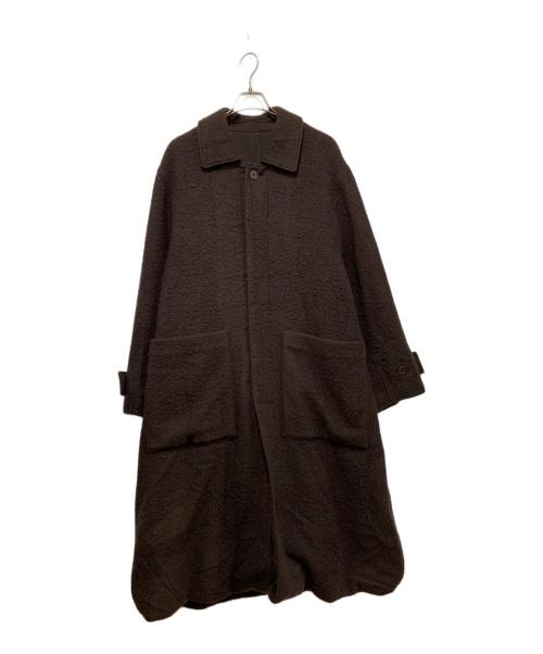 stein（シュタイン）stein (シュタイン) OVERSIZED BLANKET COAT ブラウン サイズ:Sサイズの古着・服飾アイテム