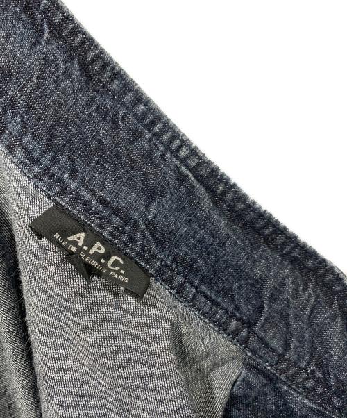 A.P.C.（アーペーセー）A.P.C. (アーペーセー) デニムジップジャケット インディゴ サイズ:Sサイズの古着・服飾アイテム