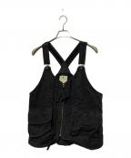 Snow peakスノーピーク）の古着「TAKIBI デニムベスト」｜ブラック