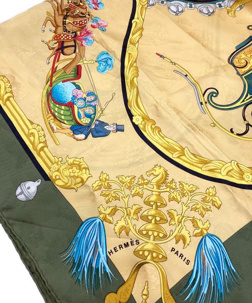 HERMES（エルメス）HERMES (エルメス) スカーフ イエローの古着・服飾アイテム