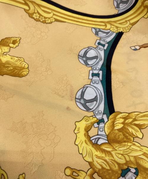 HERMES（エルメス）HERMES (エルメス) スカーフ イエローの古着・服飾アイテム