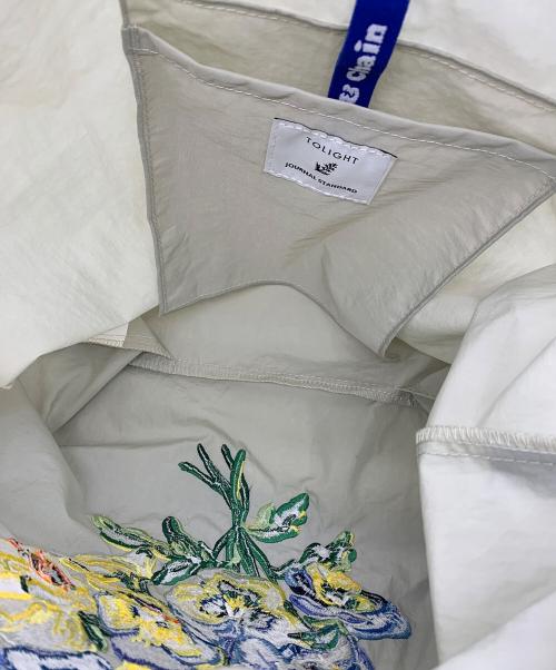 BALL & CHAIN（ボールアンドチェーン）BALL & CHAIN (ボールアンドチェーン) TOLIGHT (トライト) JOURNAL STANDARD (ジャーナルスタンダード) ショッピングバッグ	花柄 グレーの古着・服飾アイテム