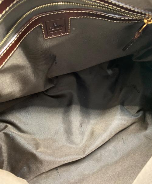 FENDI（フェンディ）FENDI (フェンディ) ミニボストンバッグ　ズッカ ブラウンの古着・服飾アイテム