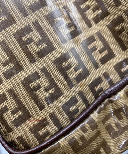 FENDI（フェンディ）FENDI (フェンディ) ミニボストンバッグ　ズッカ ブラウンの古着・服飾アイテム