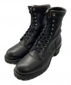 CHIPPEWAチペワ）の古着「MOUNTAINEER BOOTS」｜ブラック