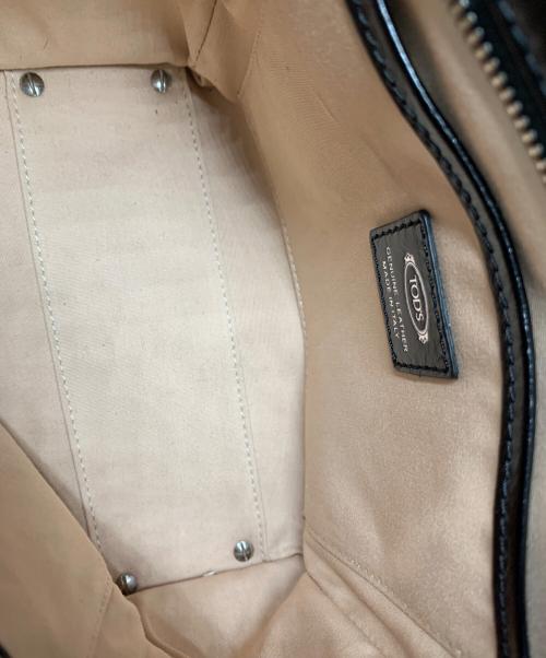 TOD'S（トッズ）TOD'S (トッズ) 2WAYバッグ ブラックの古着・服飾アイテム
