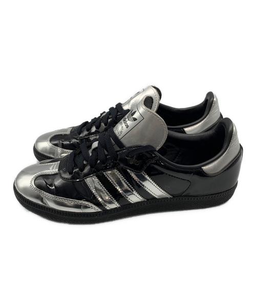 adidas（アディダス）adidas (アディダス) ATMOS (アトモス) adidas SAMBA ATMOS “Tuxedo” CBLACK/SILVMT/CBLACK ブラック×シルバー サイズ:SIZE 27cmの古着・服飾アイテム