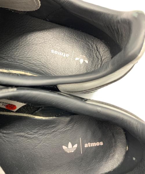 adidas（アディダス）adidas (アディダス) ATMOS (アトモス) adidas SAMBA ATMOS “Tuxedo” CBLACK/SILVMT/CBLACK ブラック×シルバー サイズ:SIZE 27cmの古着・服飾アイテム