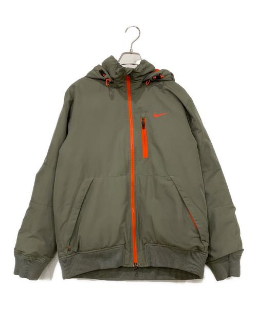 NIKE（ナイキ）NIKE (ナイキ) 中綿ジャケット カーキ サイズ:Lの古着・服飾アイテム