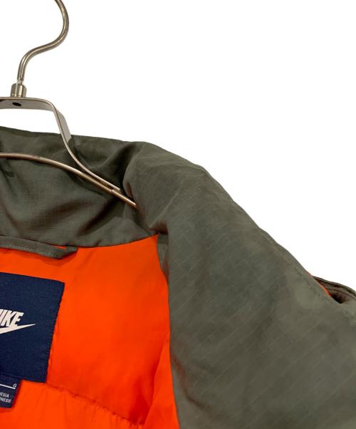 NIKE（ナイキ）NIKE (ナイキ) 中綿ジャケット カーキ サイズ:Lの古着・服飾アイテム