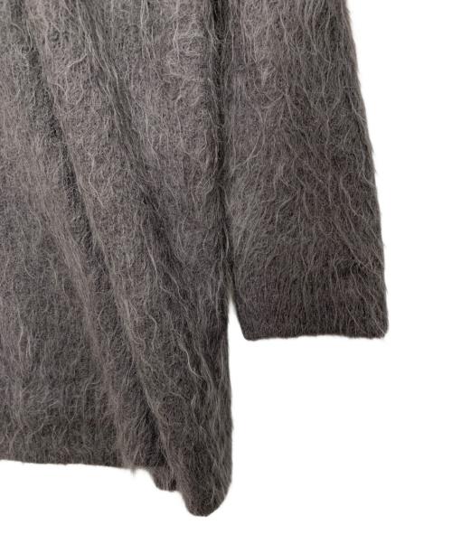 IENA（イエナ）IENA (イエナ) SURIALPACA混シャギーチュニック ニット タートルネック グレー サイズ:Freeの古着・服飾アイテム