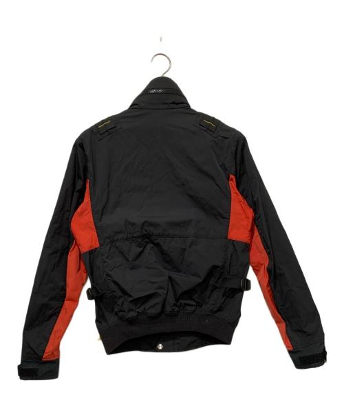 POLO RALPH LAUREN（ポロ・ラルフローレン）POLO RALPH LAUREN (ポロ・ラルフローレン) テックハードシェルジャケット ブラック×レッド サイズ:XSサイズの古着・服飾アイテム