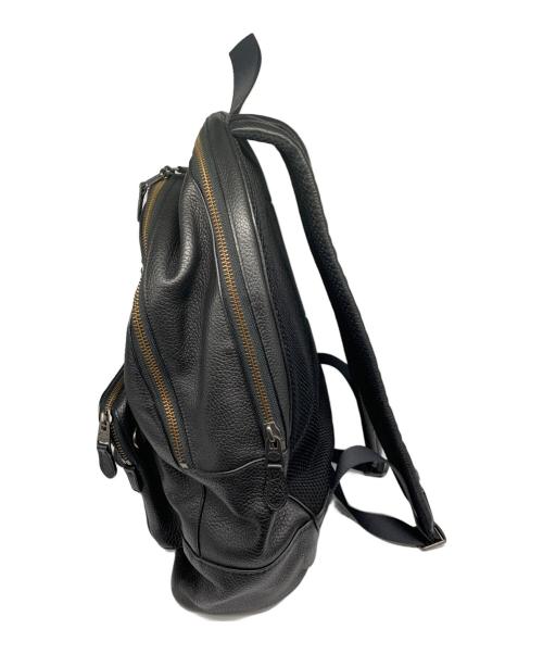 COACH（コーチ）COACH (コーチ) スペースコレクション　レザーリュック ブラックの古着・服飾アイテム