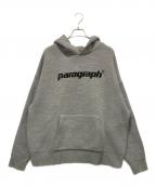 paragraphパラグラフ）の古着「ニットパーカー」｜グレー