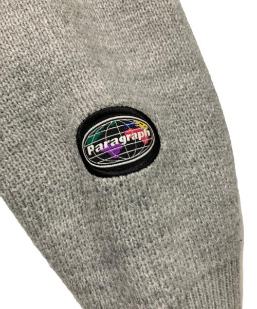 paragraph（パラグラフ）paragraph (パラグラフ) ニットパーカー グレー サイズ:不明の古着・服飾アイテム