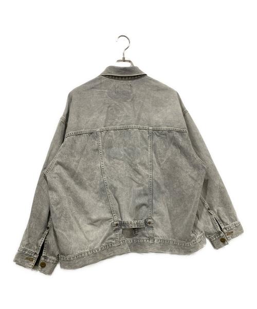 FRAMeWORK（フレームワーク）FRAMeWORK (フレームワーク) エクストララージデニムジャケット グレー サイズ:FREEの古着・服飾アイテム