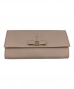 Salvatore Ferragamoサルヴァトーレ フェラガモ）の古着「長財布」｜ピンク