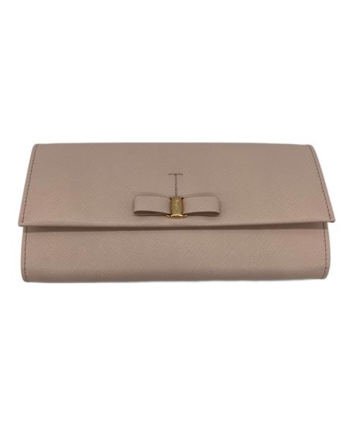 Salvatore Ferragamo（サルヴァトーレ フェラガモ）Salvatore Ferragamo (サルヴァトーレ フェラガモ) 長財布 ピンク 未使用品の古着・服飾アイテム