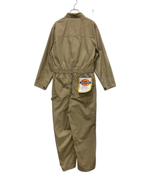 niko and（ニコアンド）niko and (ニコアンド) Dickies (ディッキーズ) 別注 TCツイルオールインワン ベージュ サイズ:Мの古着・服飾アイテム