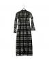 darich (ダーリッチ) パイピングチェックレースロングワンピース ブラック サイズ:SIZE Free-S：8000円