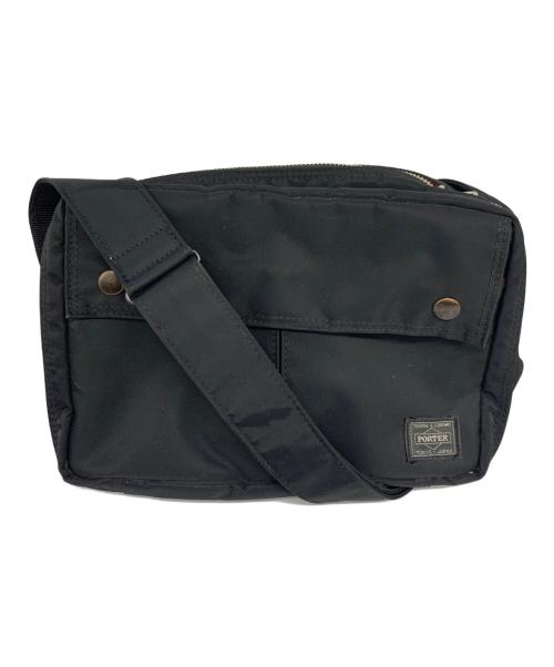 PORTER（ポーター）PORTER (ポーター) ILS (イル) ショルダーバッグ　エルファイン ブラックの古着・服飾アイテム