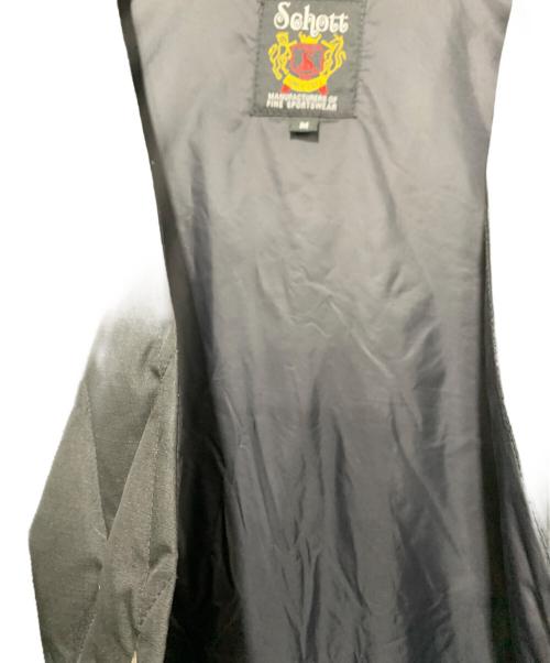 Schott（ショット）Schott (ショット) TAION (タイオン) ダウンベスト ブラック サイズ:Mサイズの古着・服飾アイテム