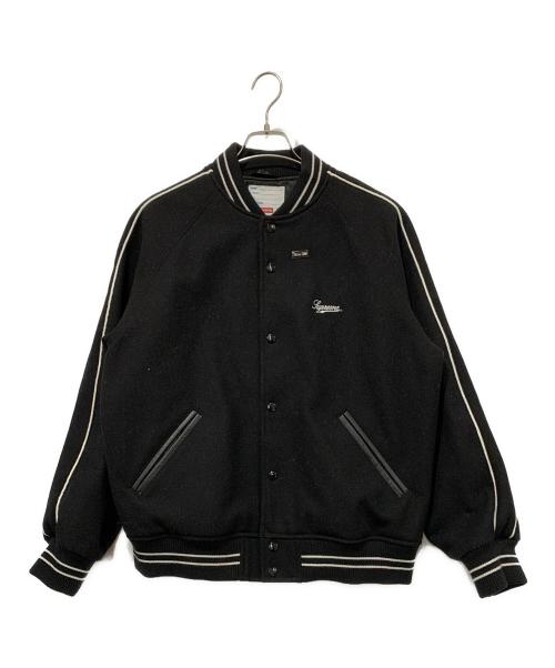 SUPREME（シュプリーム）SUPREME (シュプリーム) Jamie Reid (ジェイミー・リード) It's All Bollocks Varsity Jacket ブラック サイズ:Lサイズの古着・服飾アイテム