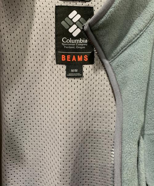 Columbia（コロンビア）Columbia (コロンビア) BEAMS (ビームス) フリースジャケット グレー サイズ:Mサイズの古着・服飾アイテム