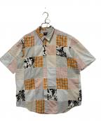 stussyステューシー）の古着「半袖シャツ」｜アイボリー