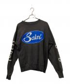 SAINT MICHAELセントマイケル）の古着「CRW N SWT/TRIVAL WARS」｜グレー