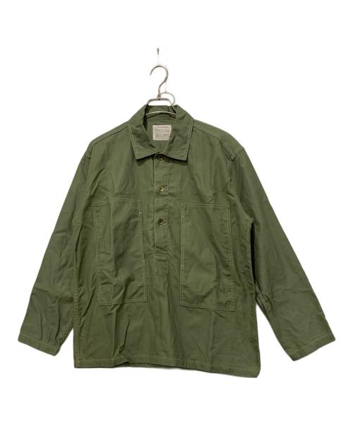 FULLCOUNT（フルカウント）FULLCOUNT (フルカウント) プルオーバーシャツ グリーン サイズ:SIZE 40の古着・服飾アイテム