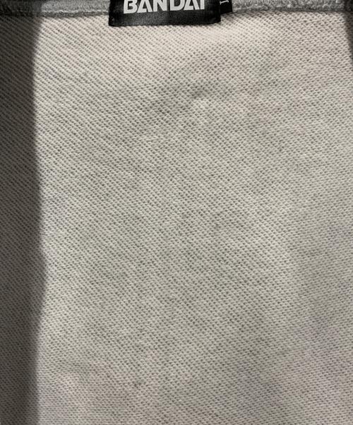 BANDAI（バンダイ）BANDAI (バンダイ) GUNDAM FACTORY YOKOHAMAジップパーカー グレー サイズ:Lサイズの古着・服飾アイテム